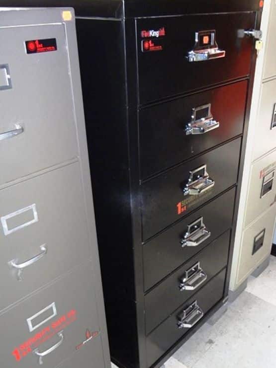 Fire King File Cabinet
