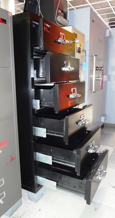Fire King File Cabinet