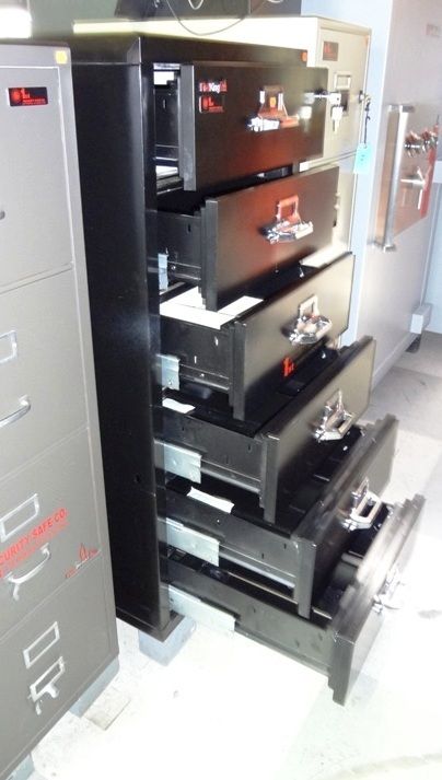 Fire King File Cabinet